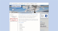 Desktop Screenshot of kaelte-klima-dachs.de